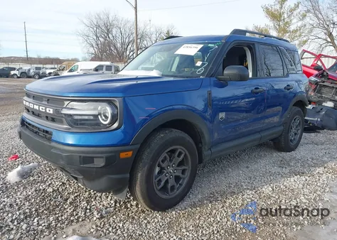 2024 Ford Bronco Sport Big Bend из США, поврежденный, VIN 3FMCR9B64RRF71170